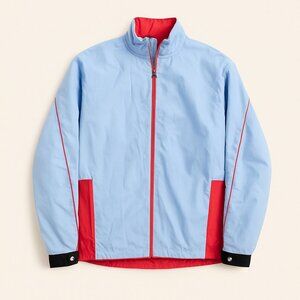 SUNICE | Hurricane Goretex Light Blue & Red Rain Jacket - Womens XL